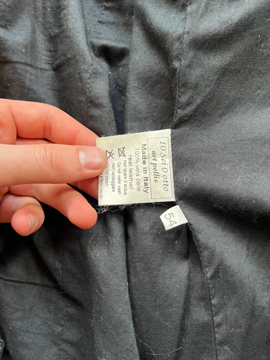 10sei0Otto leather jacket