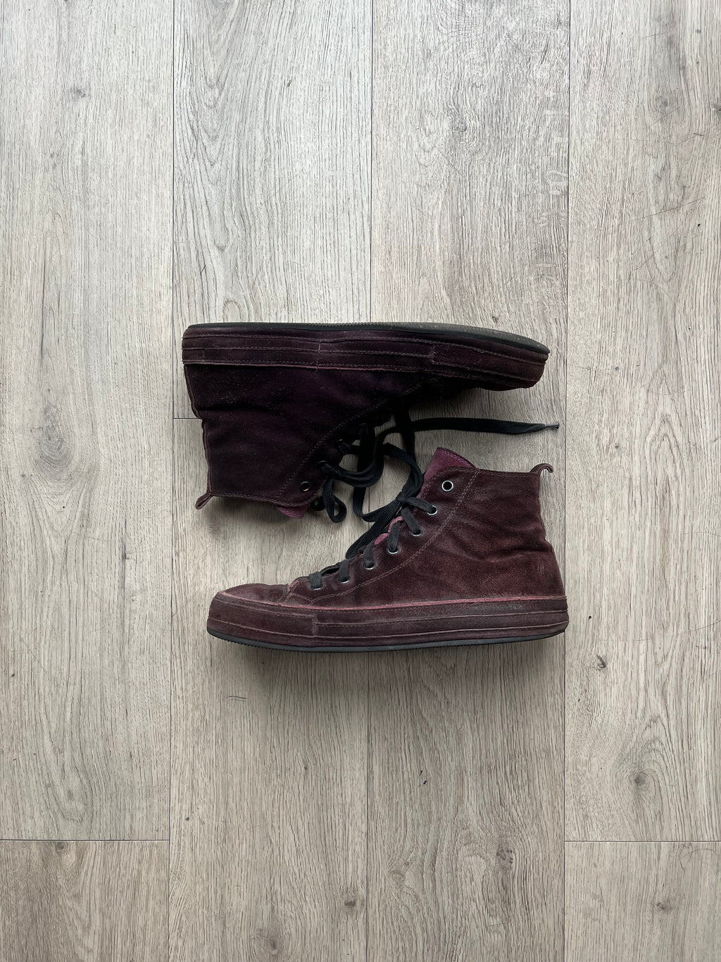 Ann Demeulemeester Suede Sneaker
