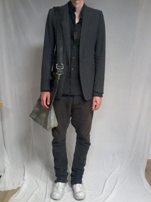 Yohan Serfaty low crotch trousers