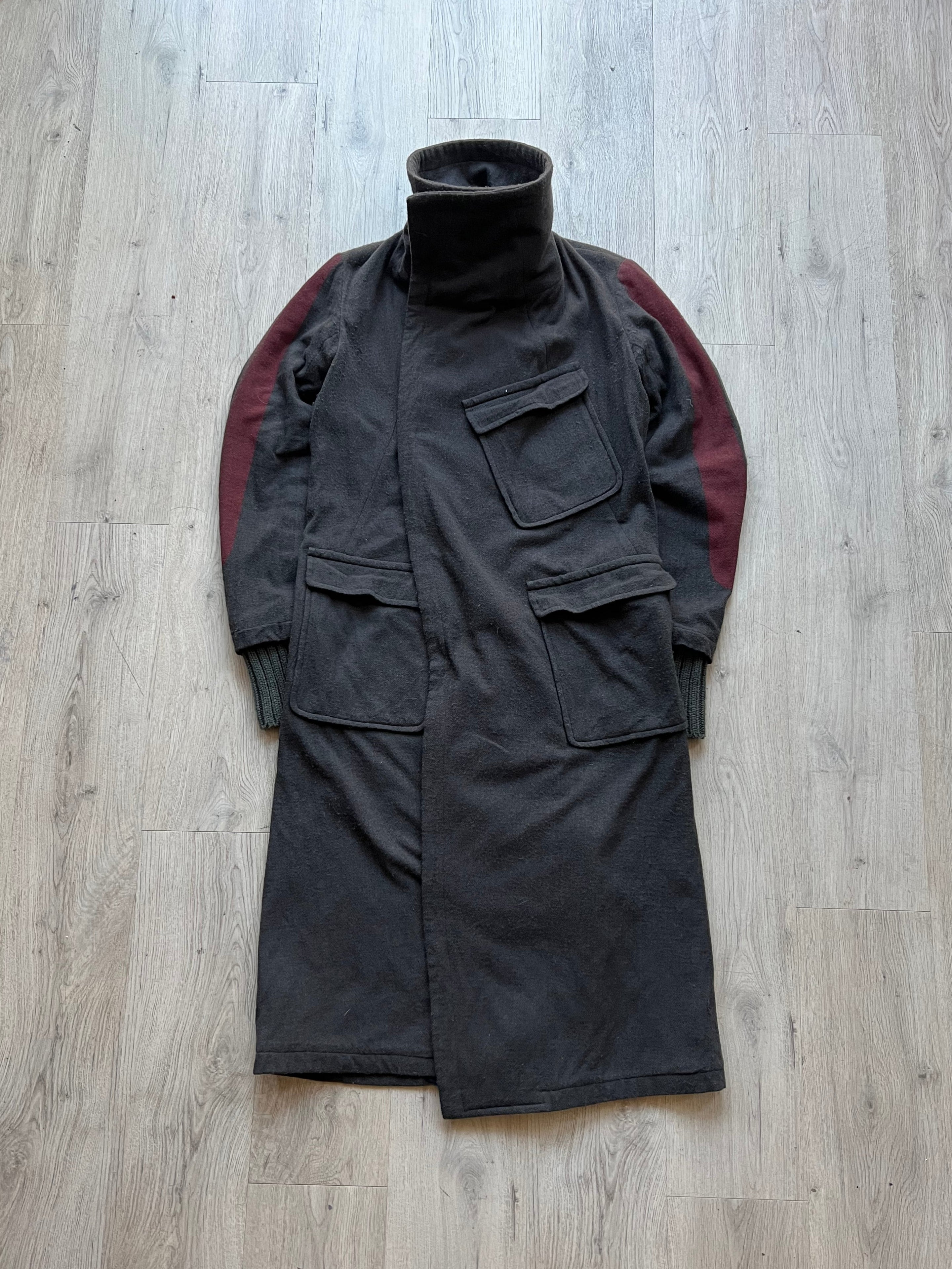 Nude by Masahiko Maruyama Long Officer Coat