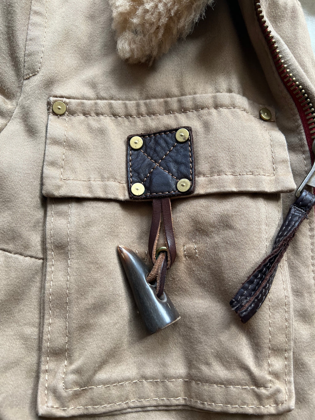 Dsquared shearling collar  Jacket