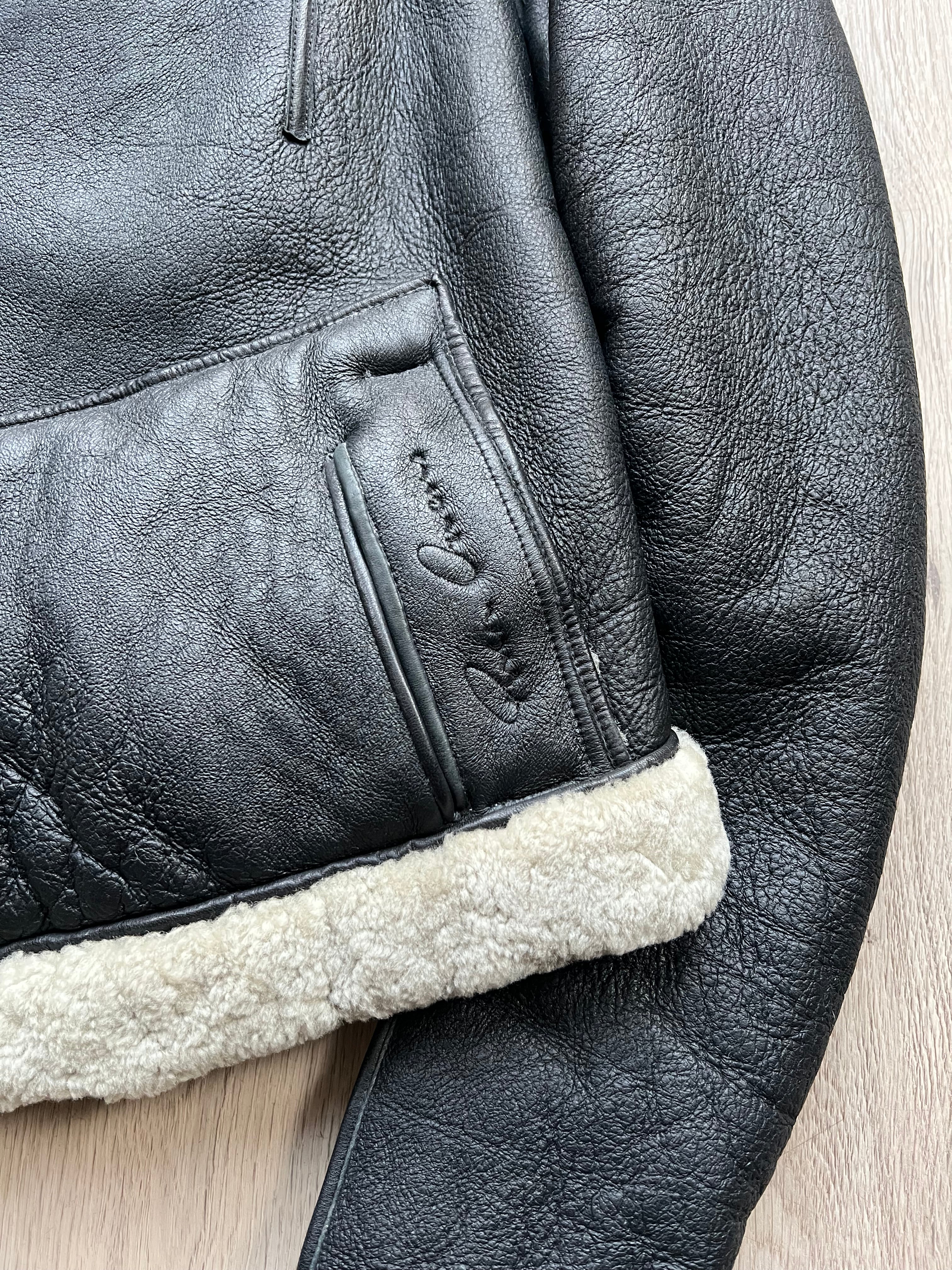 Rick Owens Shearling leather Jacket