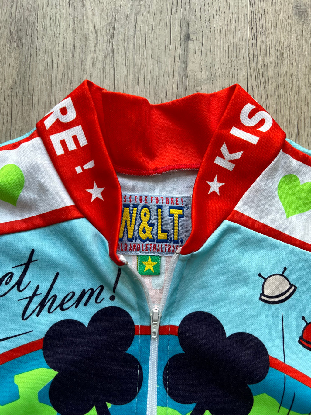 Walter van Beirendonck W and LT Cycling top