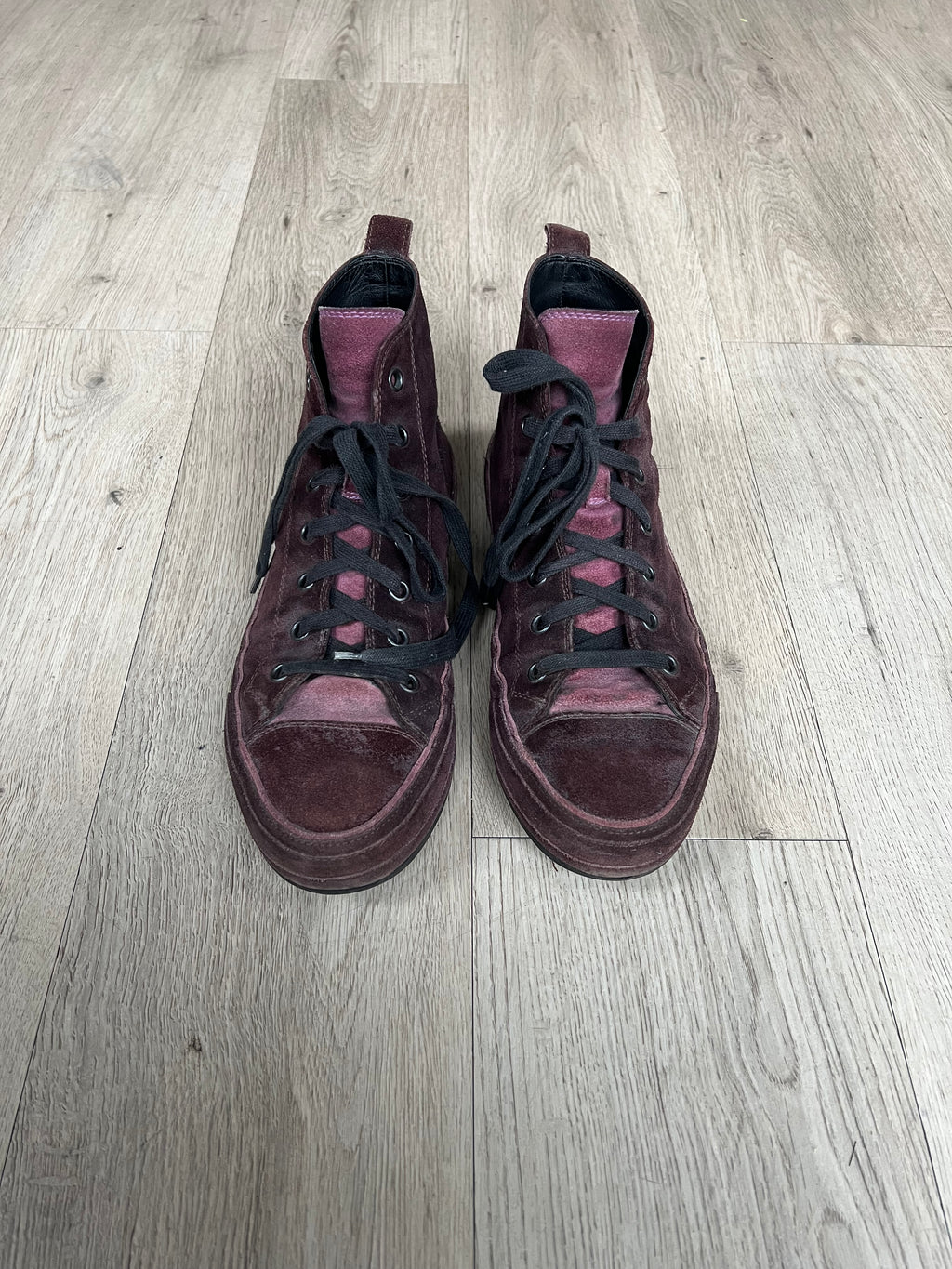 Ann Demeulemeester Suede Sneaker