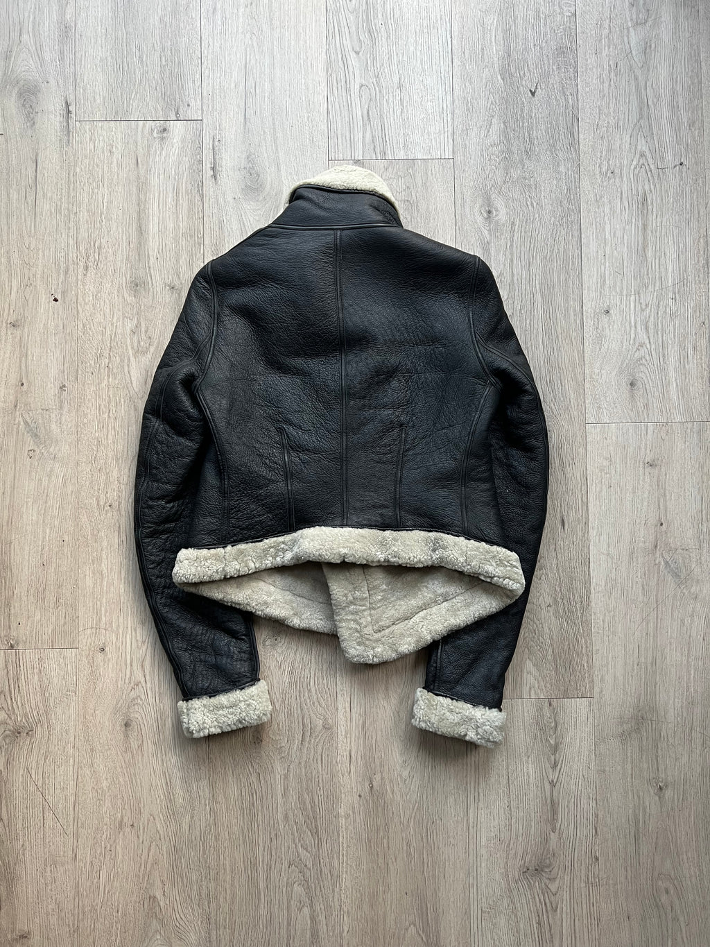 Rick Owens Shearling leather Jacket