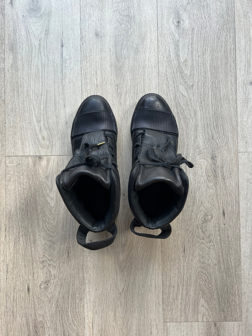 Boris Bidjan Saberi Bamba leather Sneaker