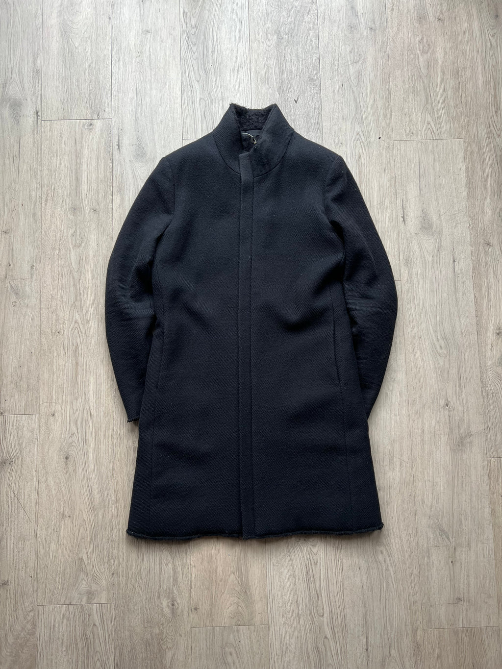 Label under constuction Wool Coat