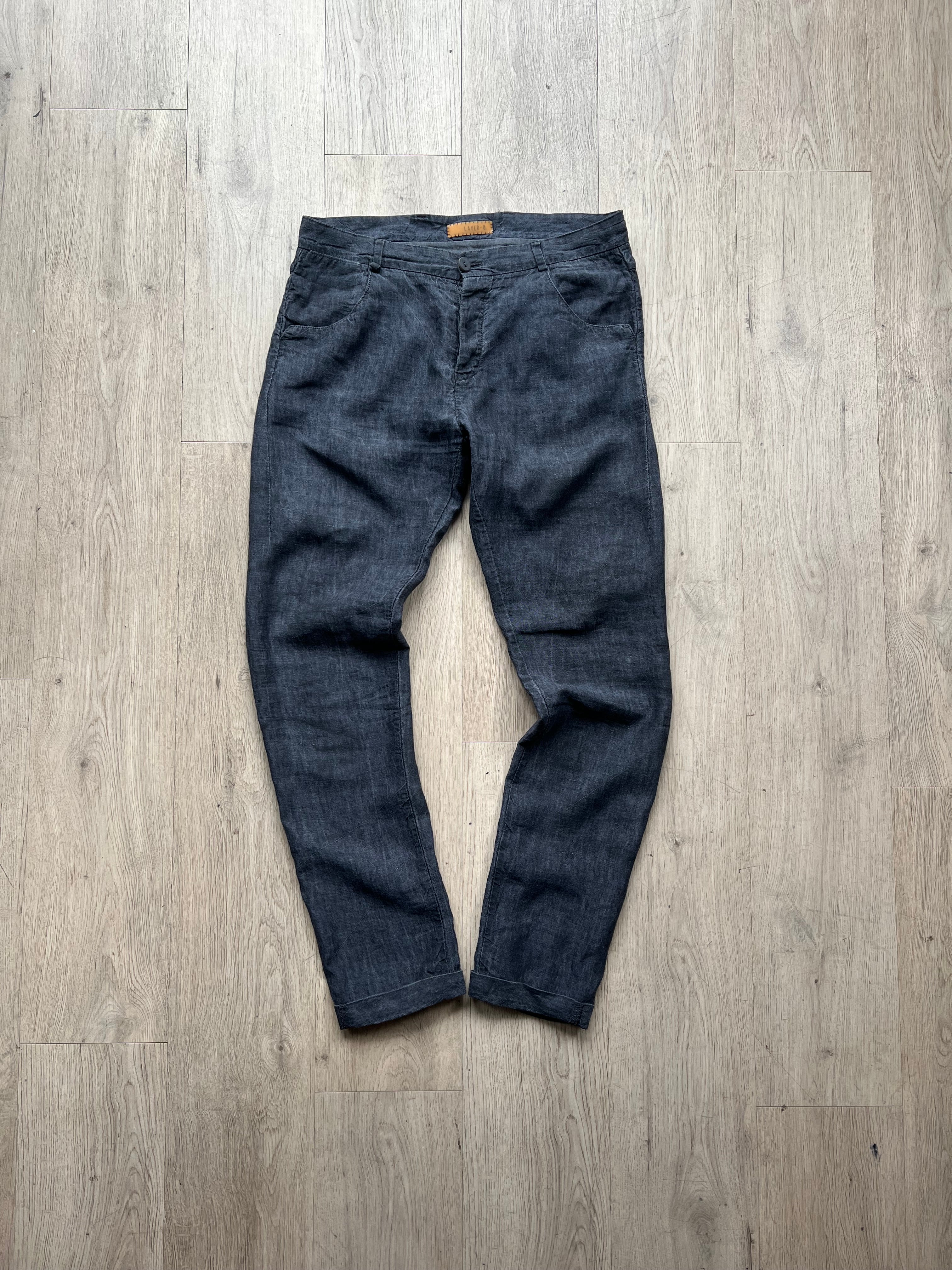 Layer-0 Linen Trousers