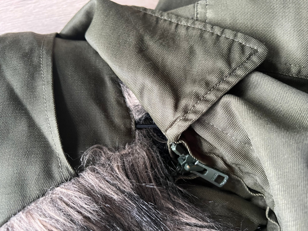 Walter van Beirendonck W and LT fake fur Jacket