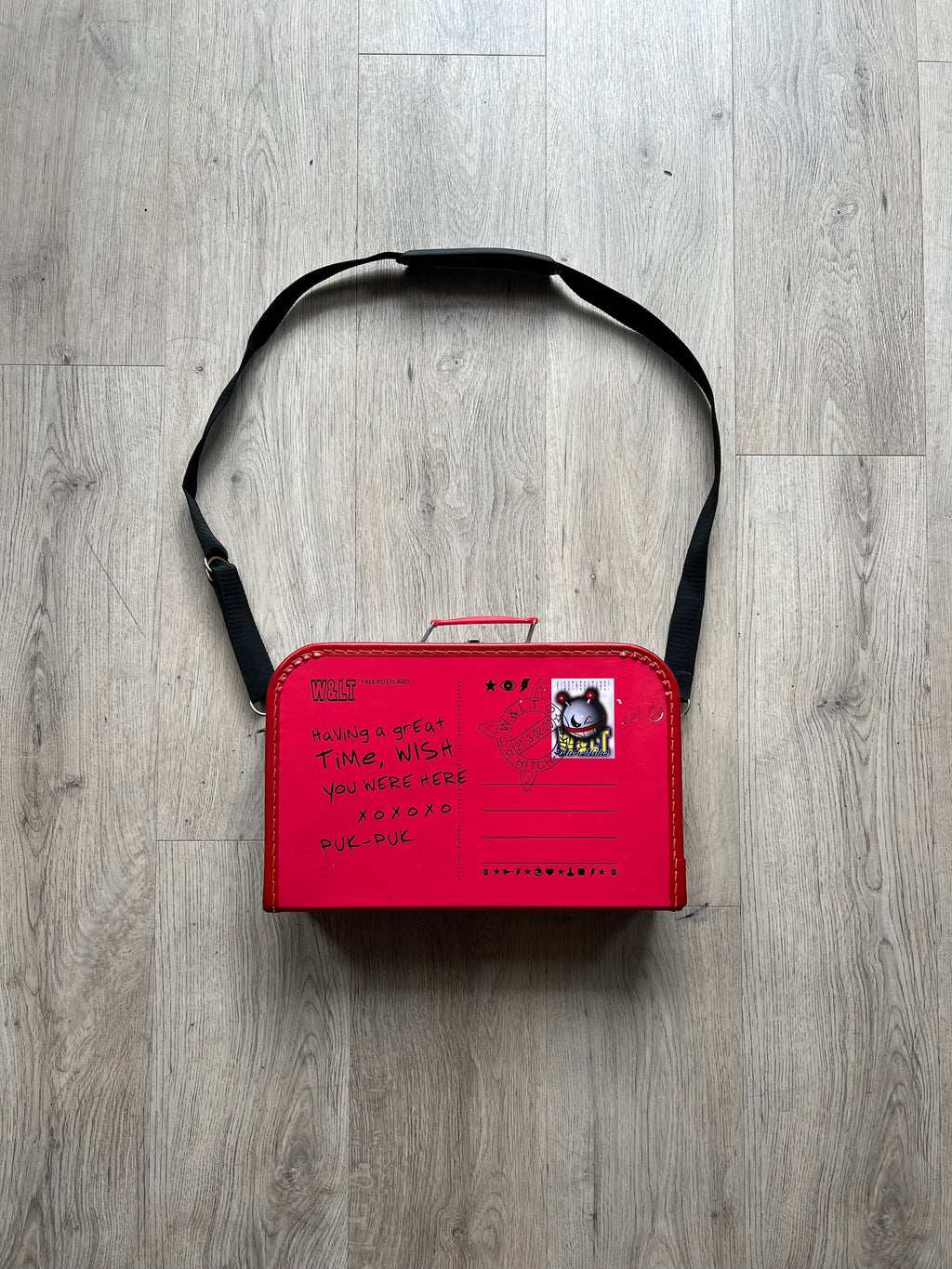 Walter van Beirendonck W and LT Postcard bag