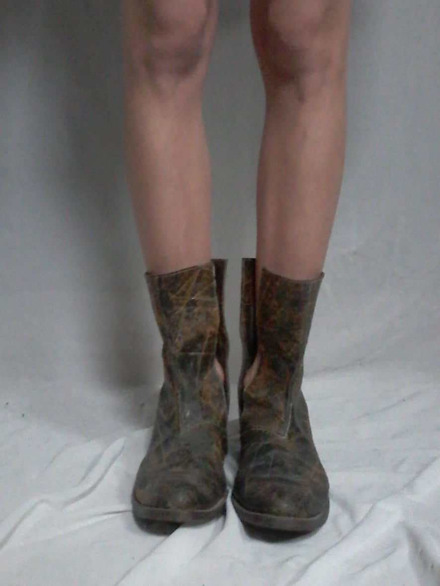 Carol Christian Poell taped Rubber boots