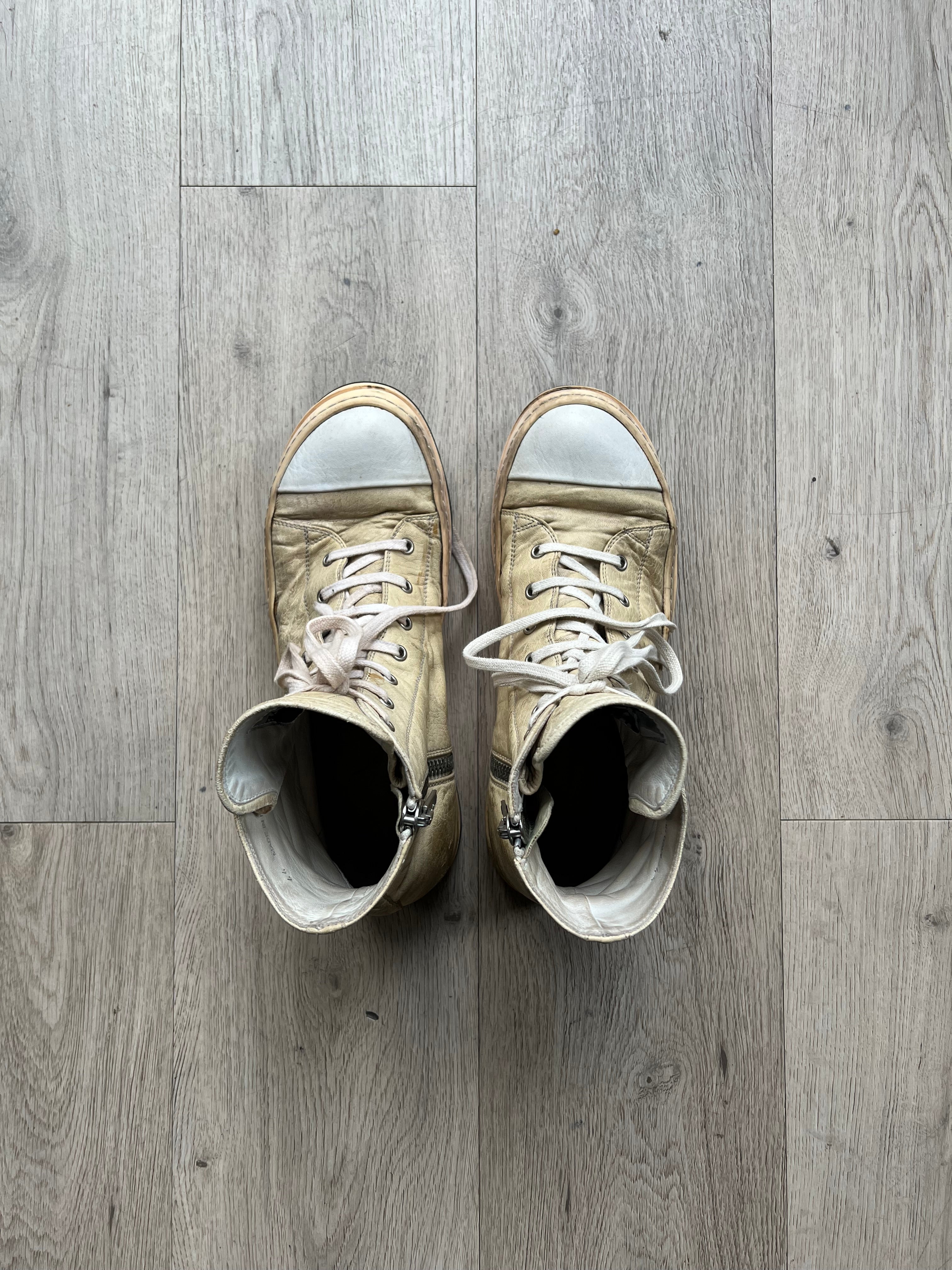 Rick Owens Ramones with Stapled Sole