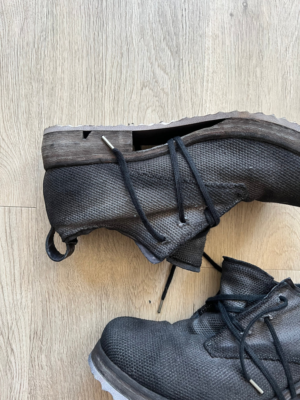 Boris Bidjan Saberi Canvas Tank Sole Derby