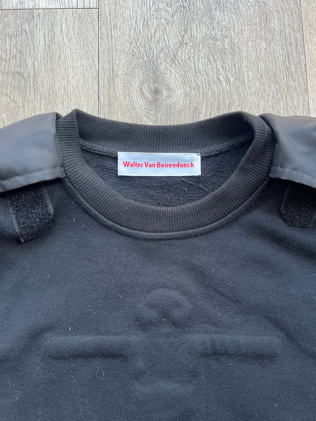 Walter van Beirendonck Sweatshirt with removable sleeves