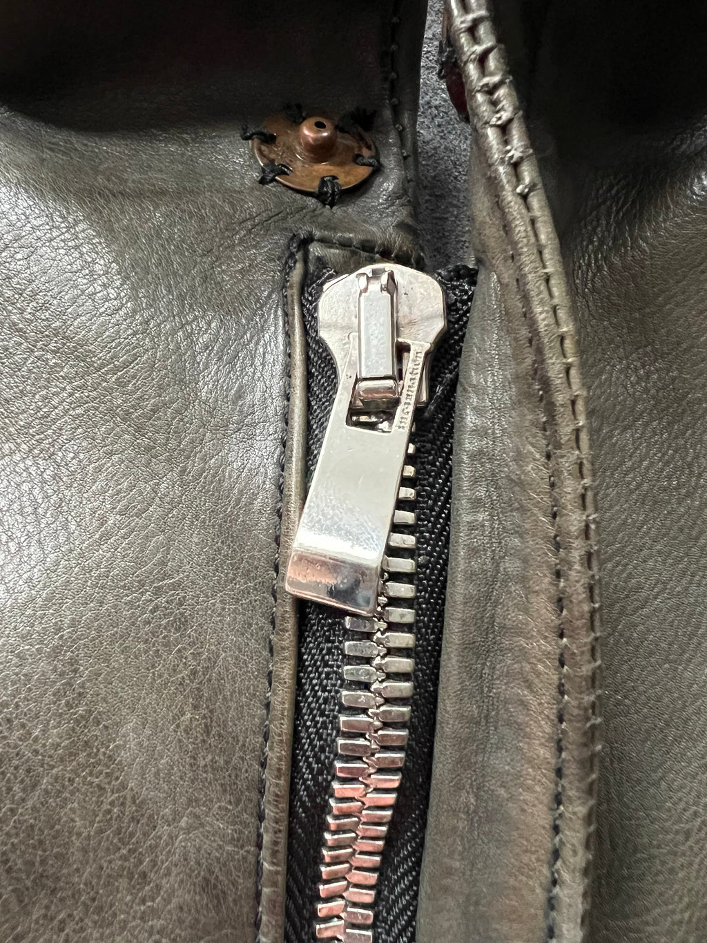 Incarnation lather High neck raglan jacket