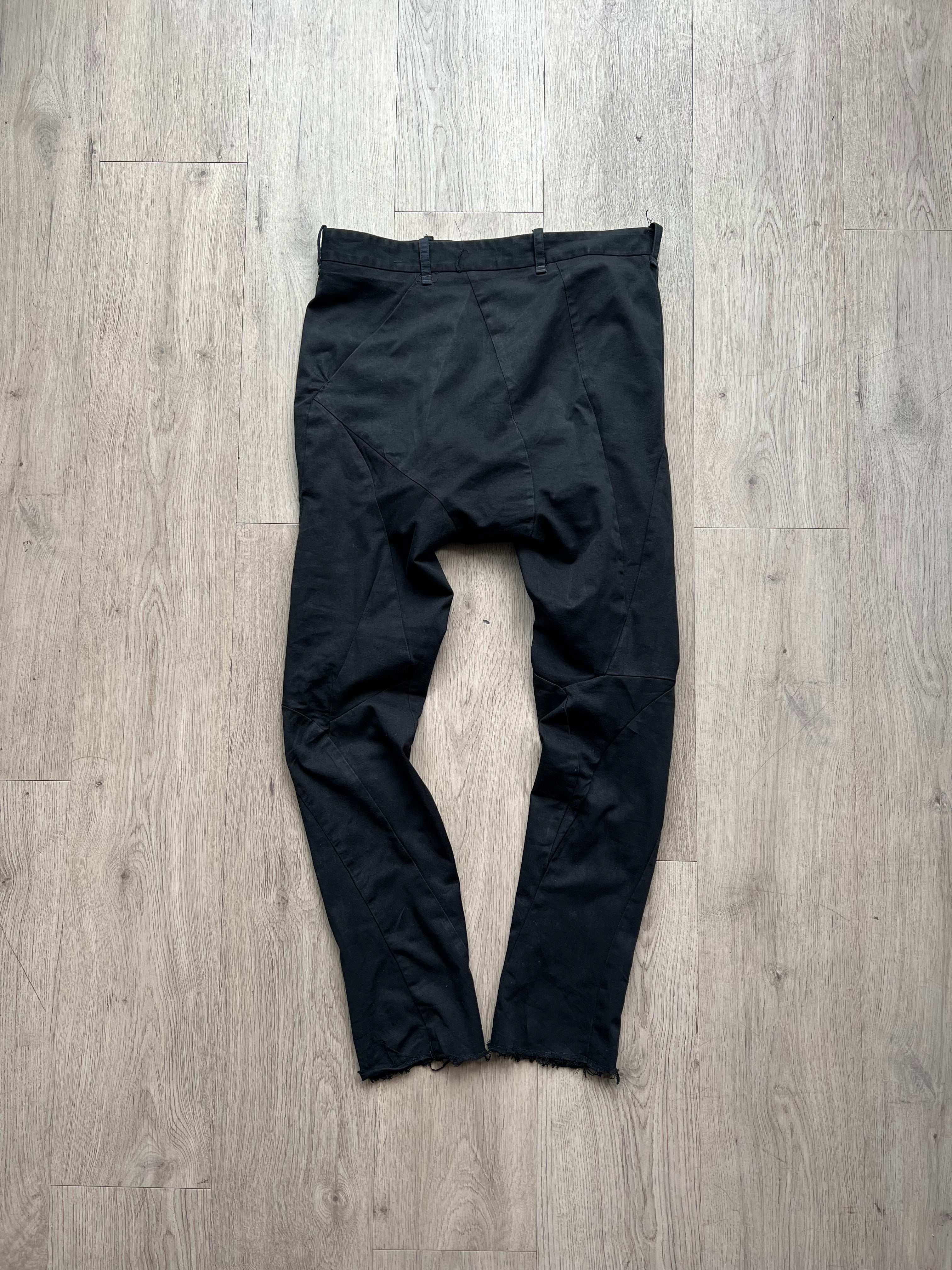 Leon Emanuel Blanck Distortion low crotch pants