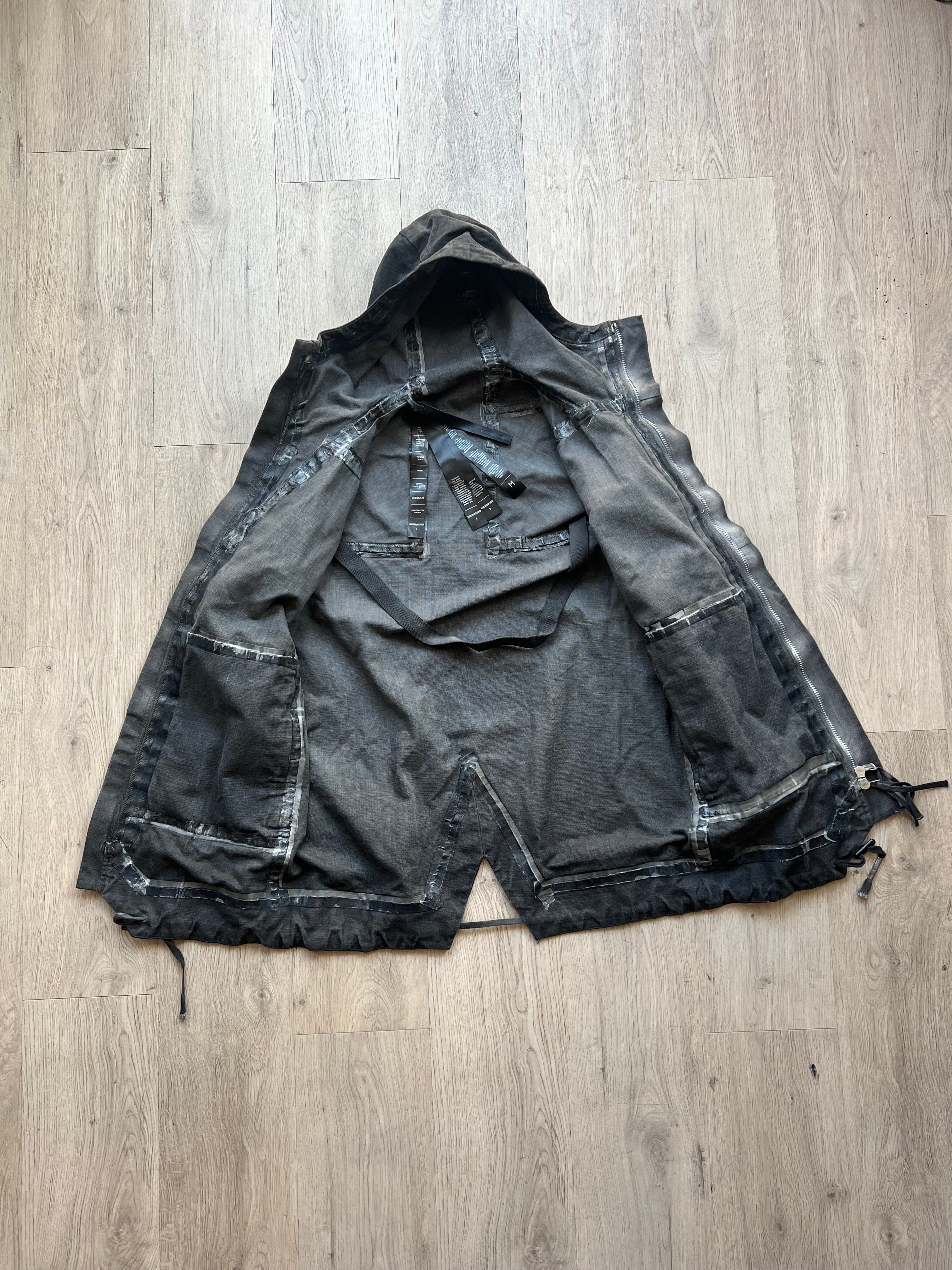 Boris Bidjan Saberi taped seam Parka