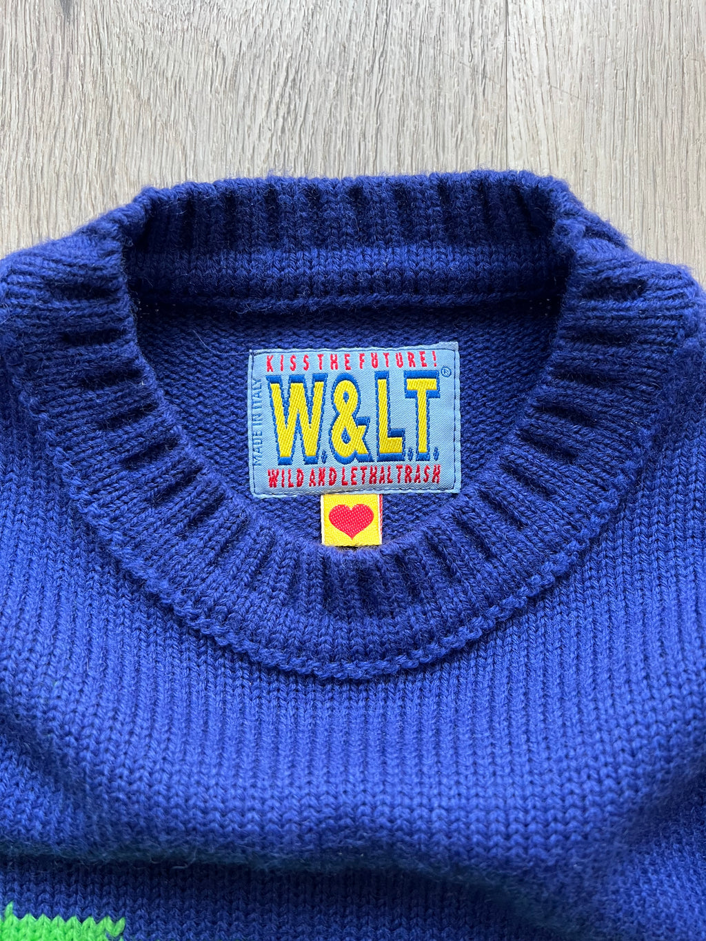 Walter van Beirendonck  W and LT Snake Knit
