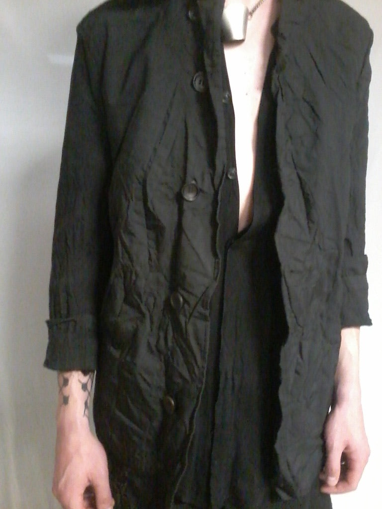 Comme des Garçon Homme wrinkled Jacket