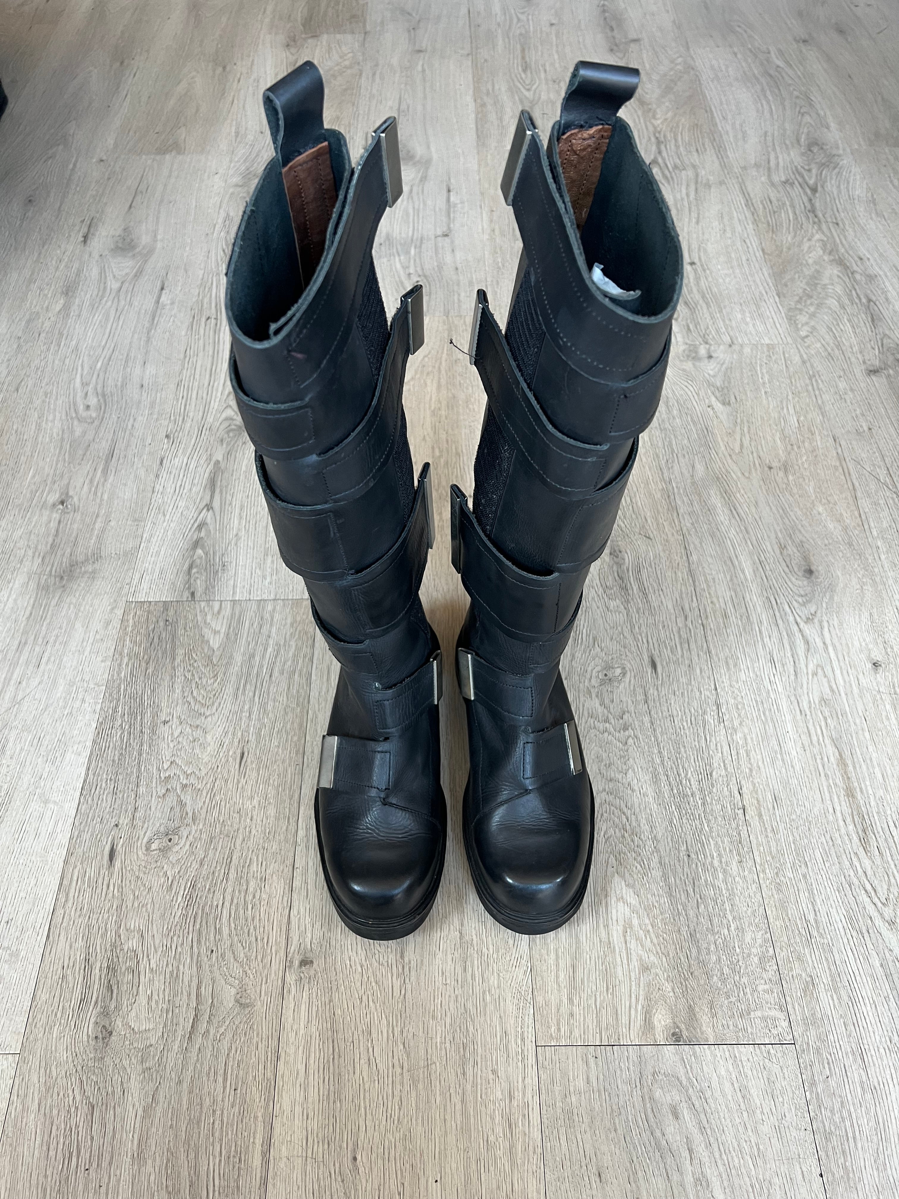 Dirk Bikkembergs Kneehigh Velcro Boots
