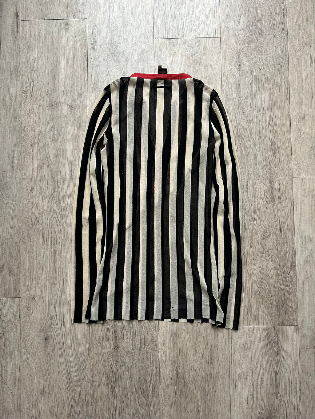 Jeans Paul Gaultier mesh top