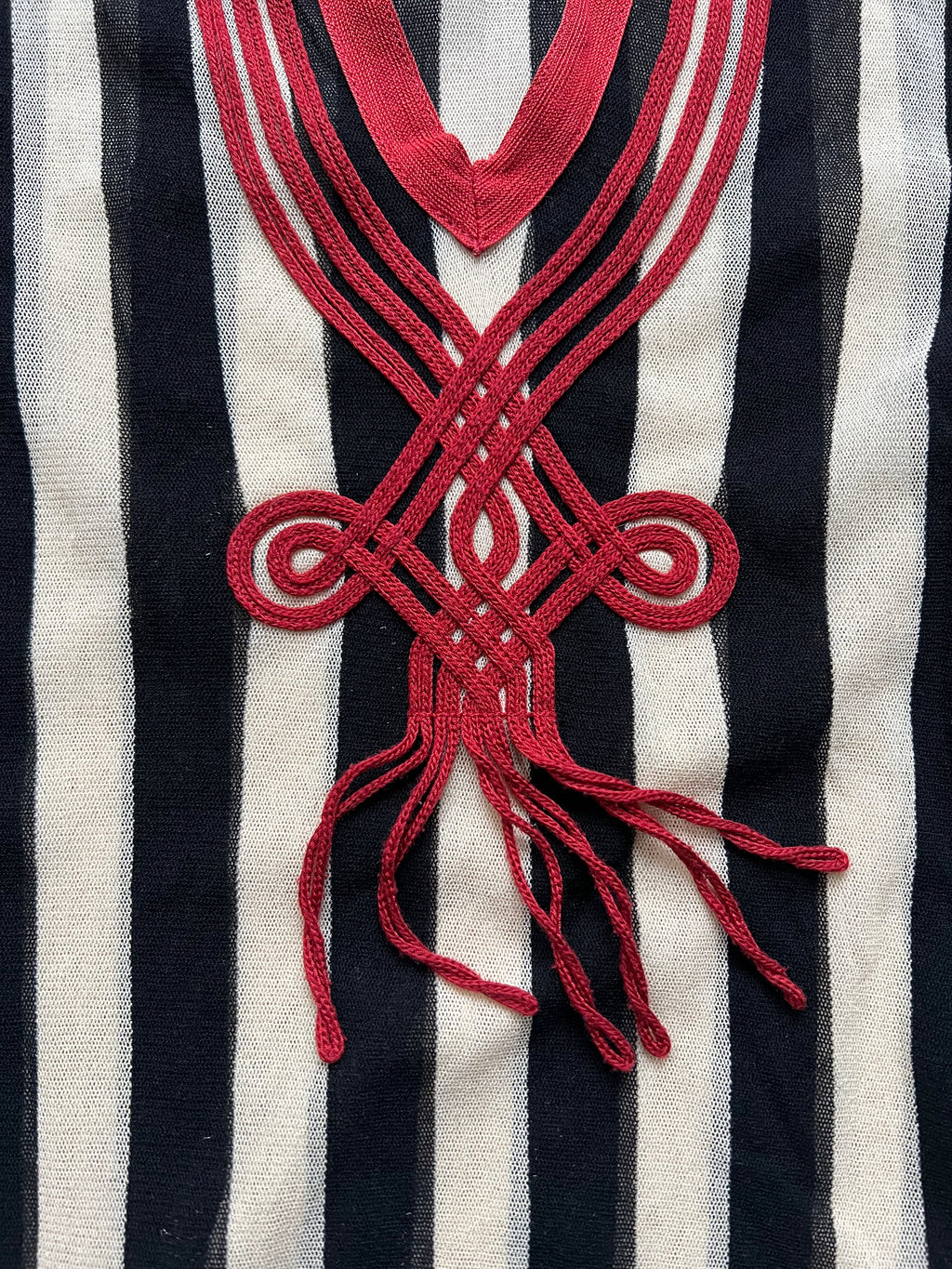 Jeans Paul Gaultier mesh top