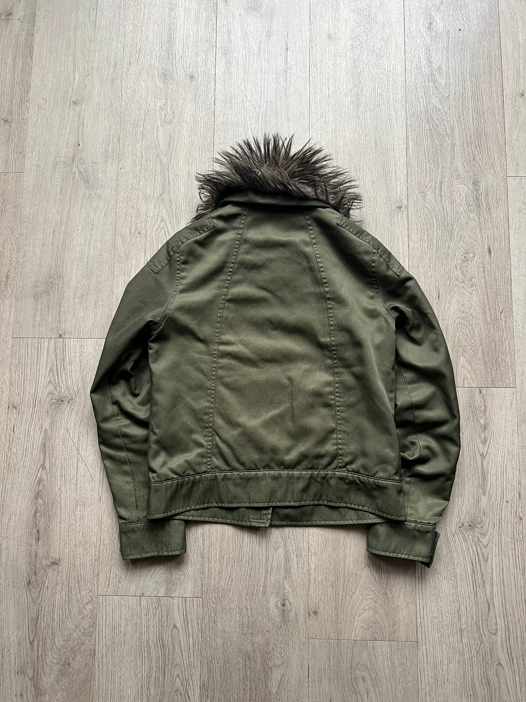 Walter van Beirendonck W and LT fake fur Jacket