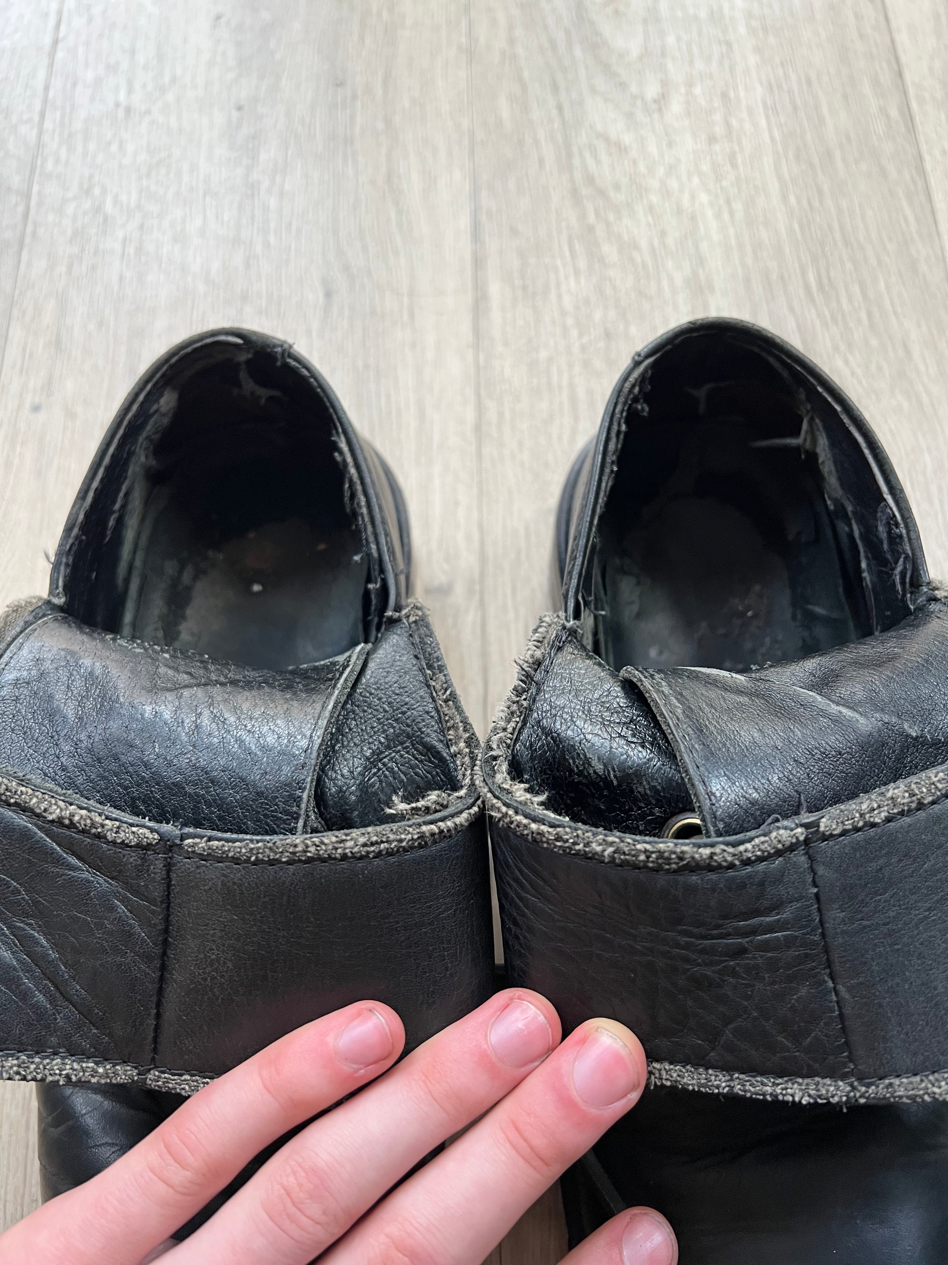 Dirk Bikkembergs Cut Out Heel laced Bootrs