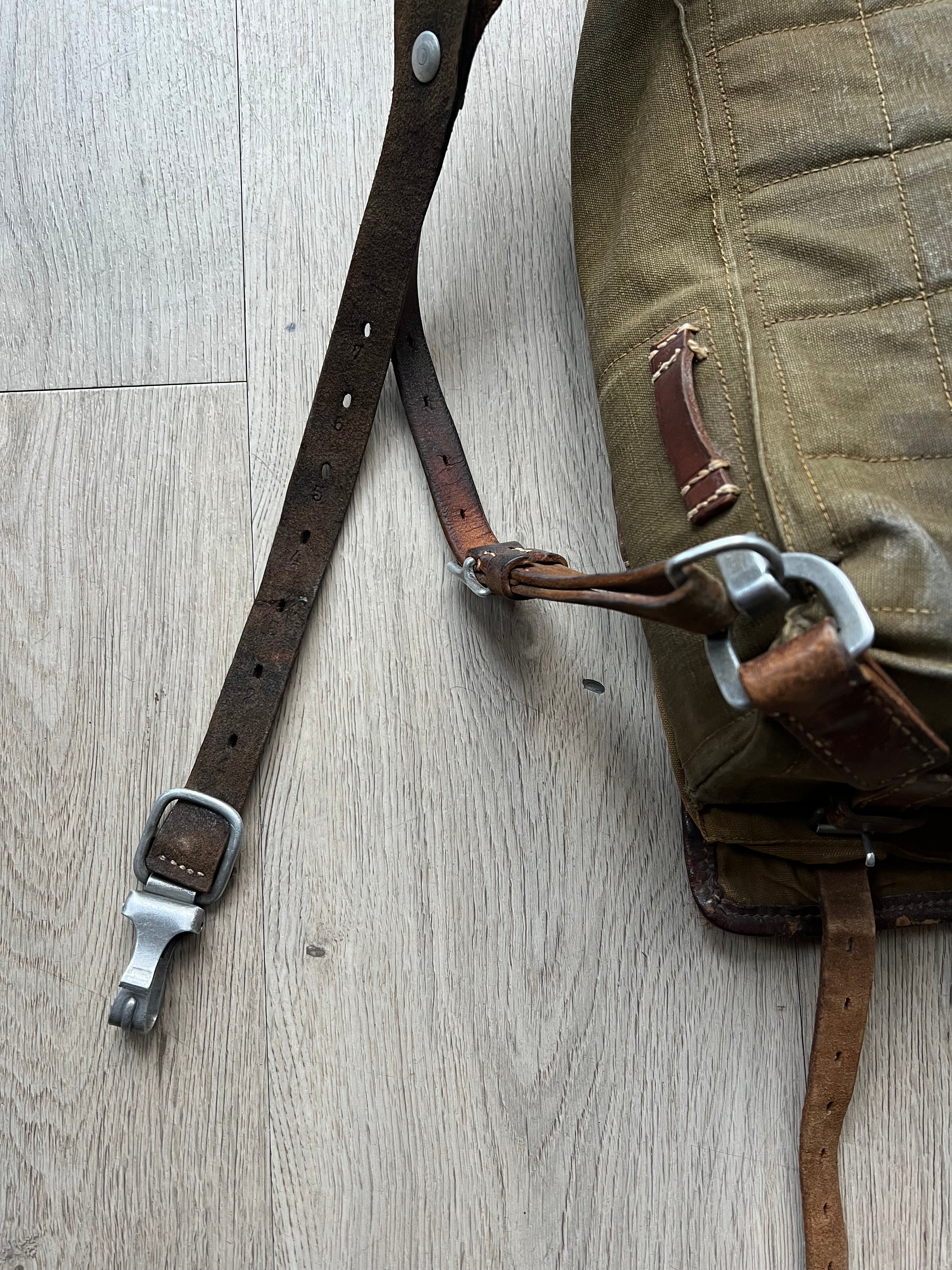 Vintage German Military WW2 "Tornister" M34 Backpack 1936 Wittkop & Co Bielefeld