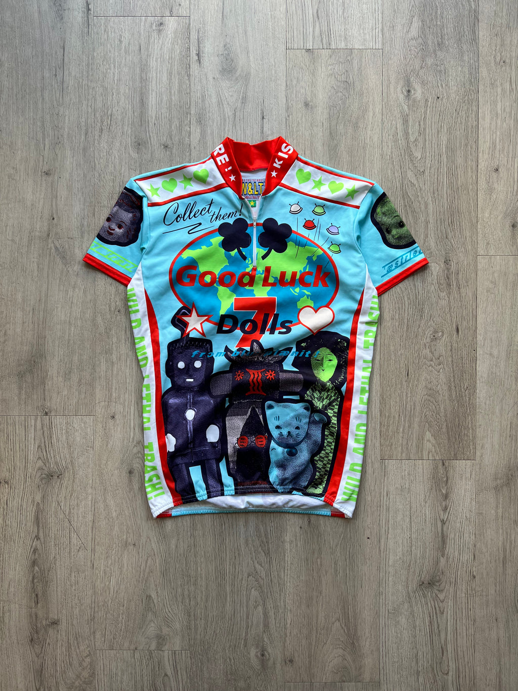 Walter van Beirendonck W and LT Cycling top
