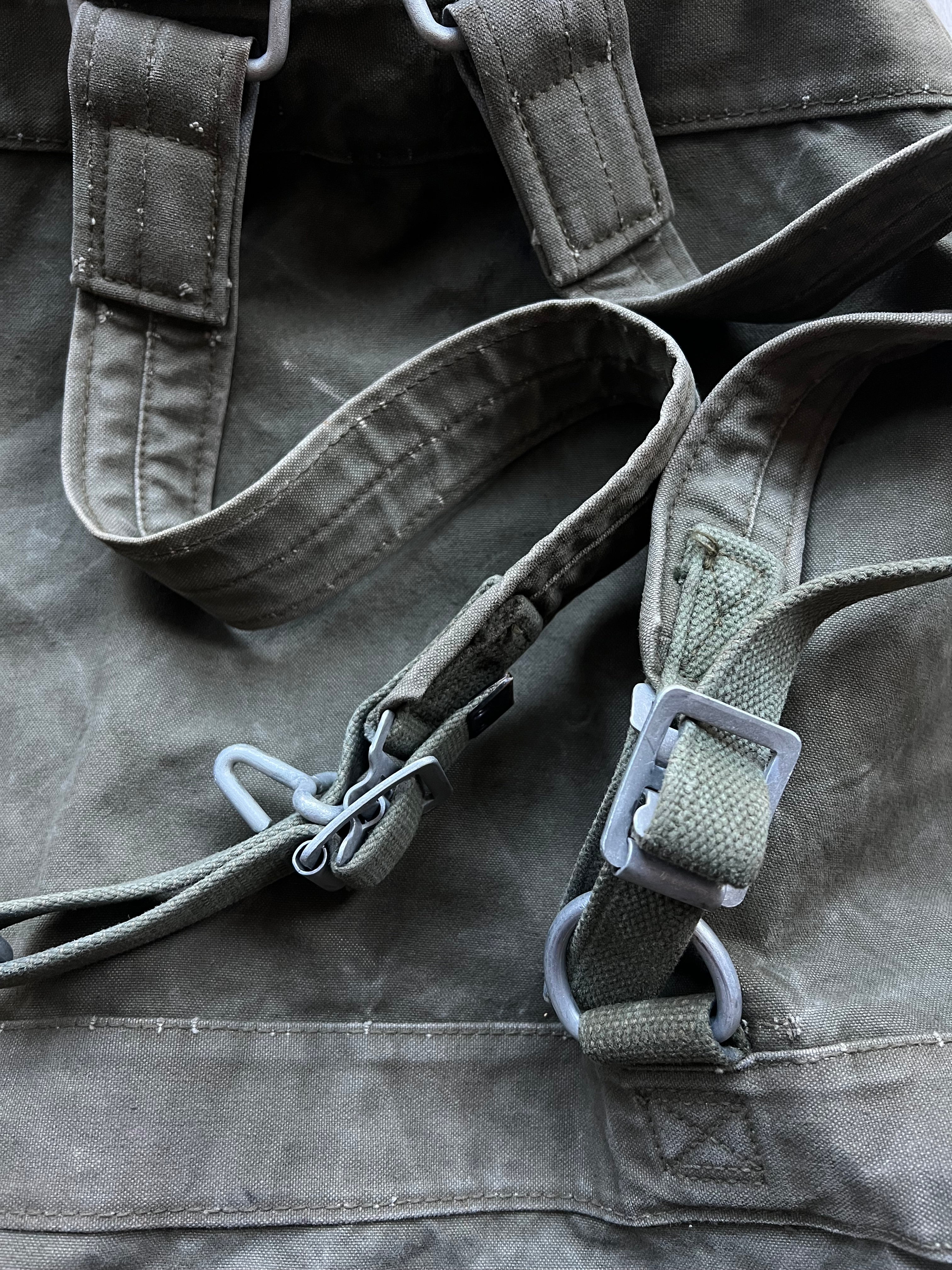 Vintage German Military Backpack "Seesack"