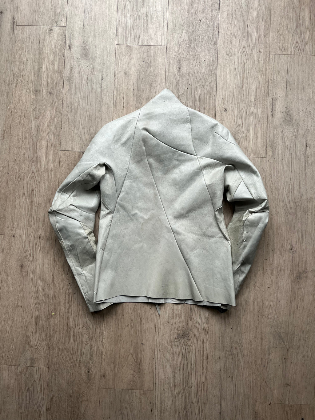 Leon Emanuel Blanck Distortion Lama Leather Jacket