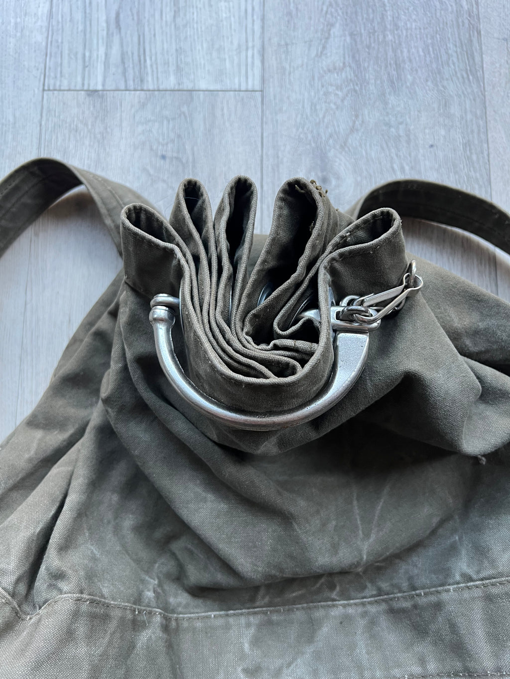 Vintage German Military Backpack "Seesack"