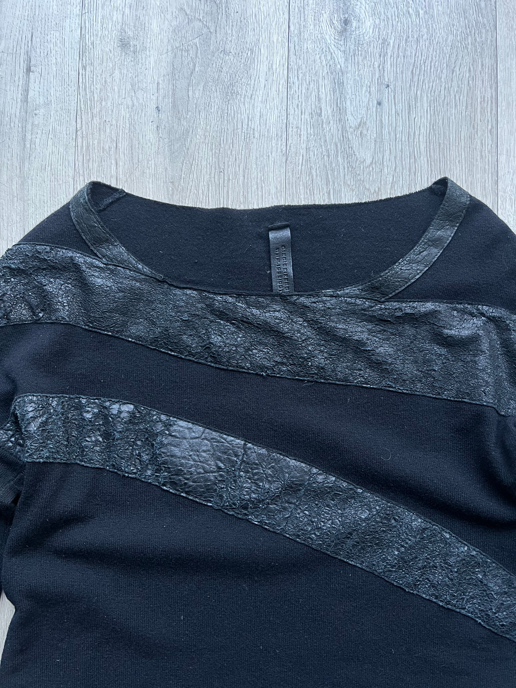 10sei0Otto Blistered Calf Leather Longsleeve