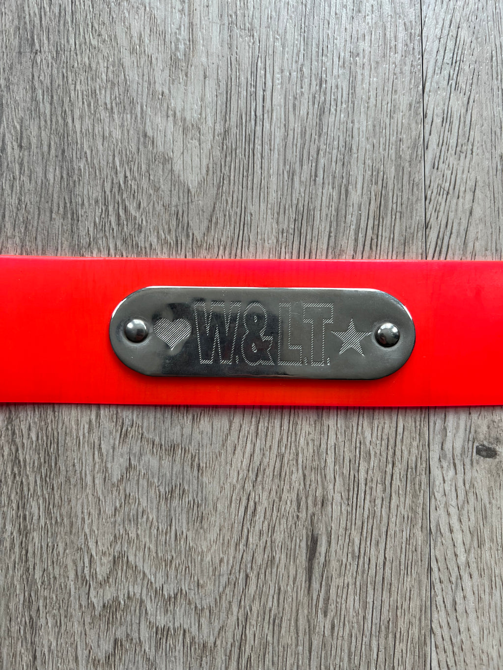 Walter van Beirendonck W and LT Belt