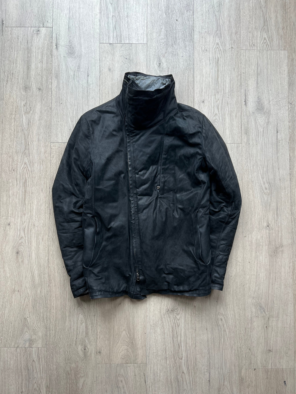 Isaac Sellam Leather jacket with down filling