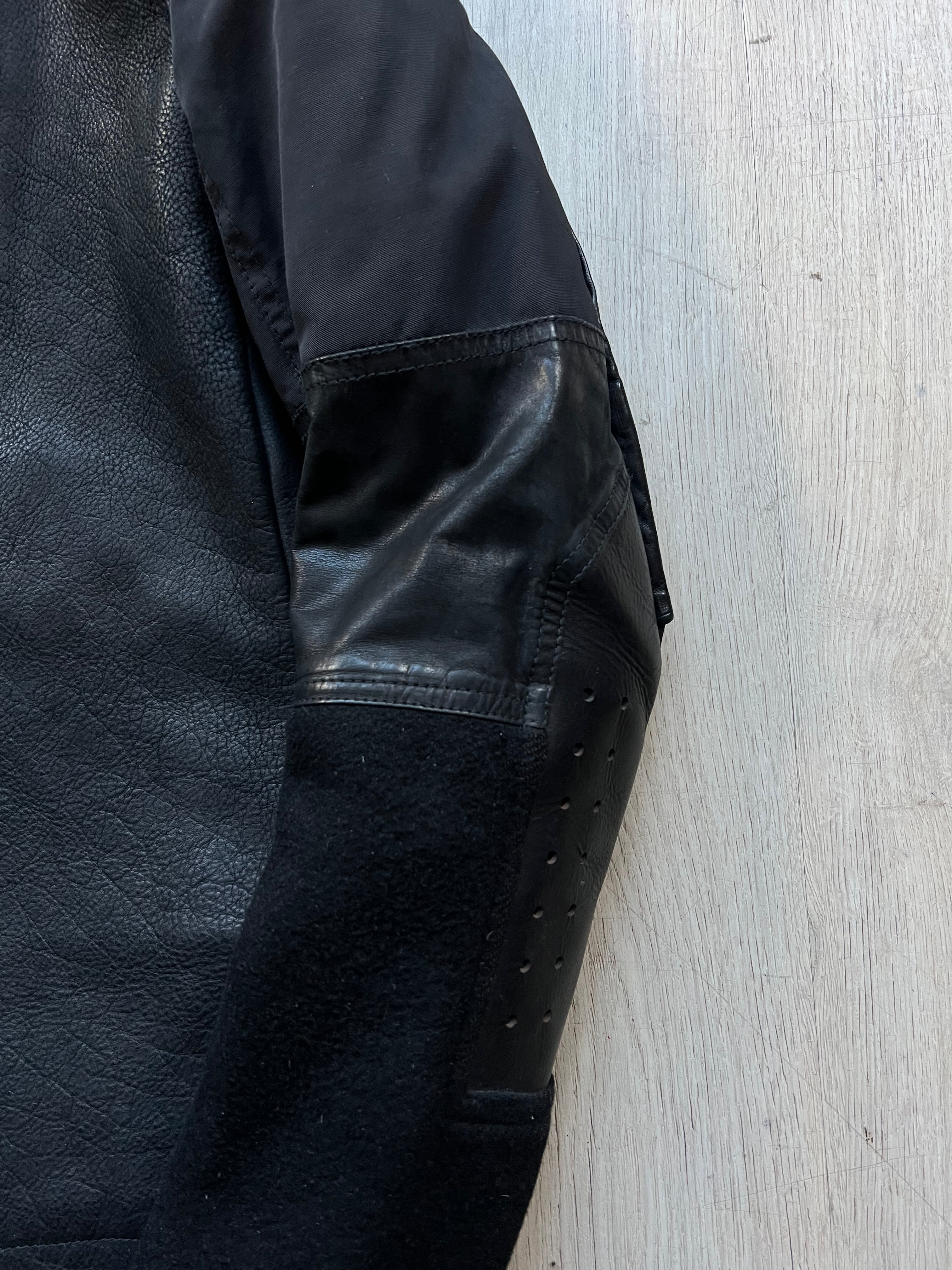 Rick Owens Down Filled leather Jacket