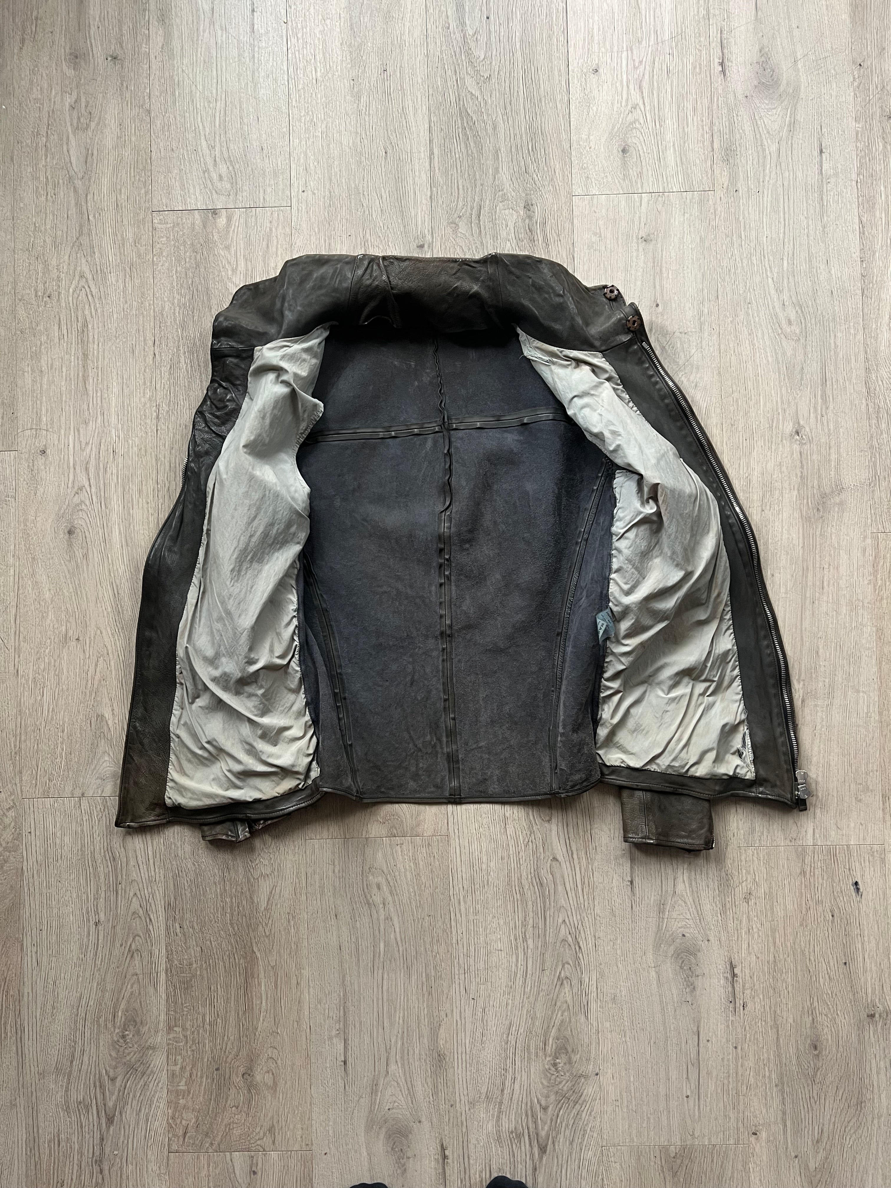 Incarnation lather High neck raglan jacket