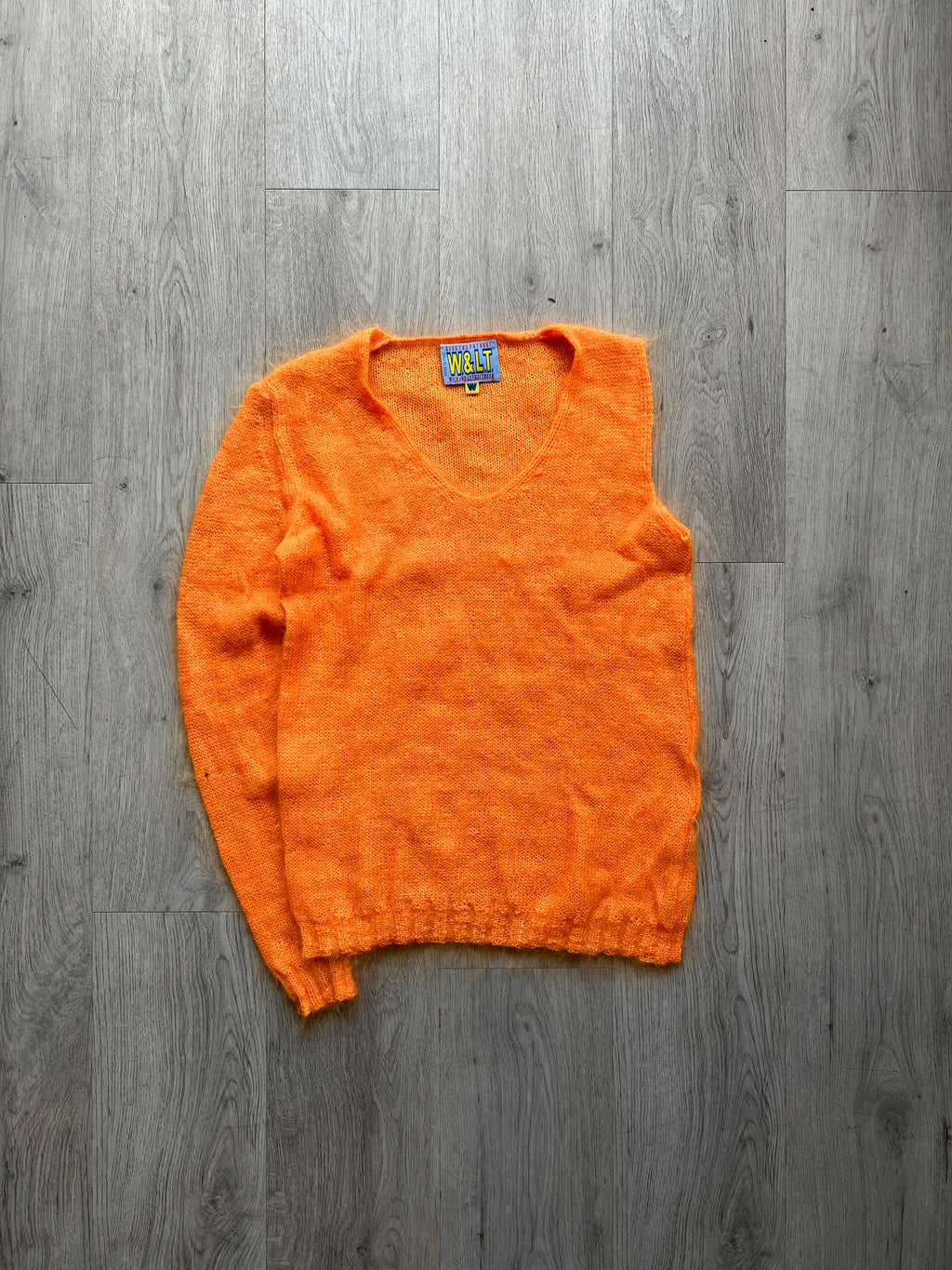Walter van Beirendonck  W and LT One Armed Mohair Knit