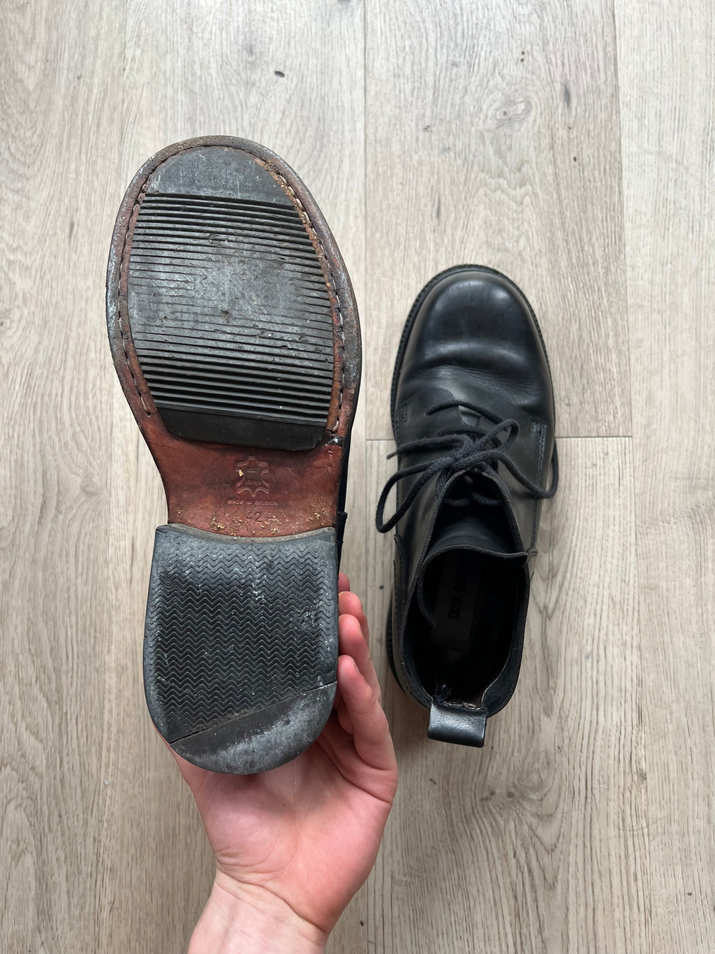 Dirk Bikkembergs metal heel Boots