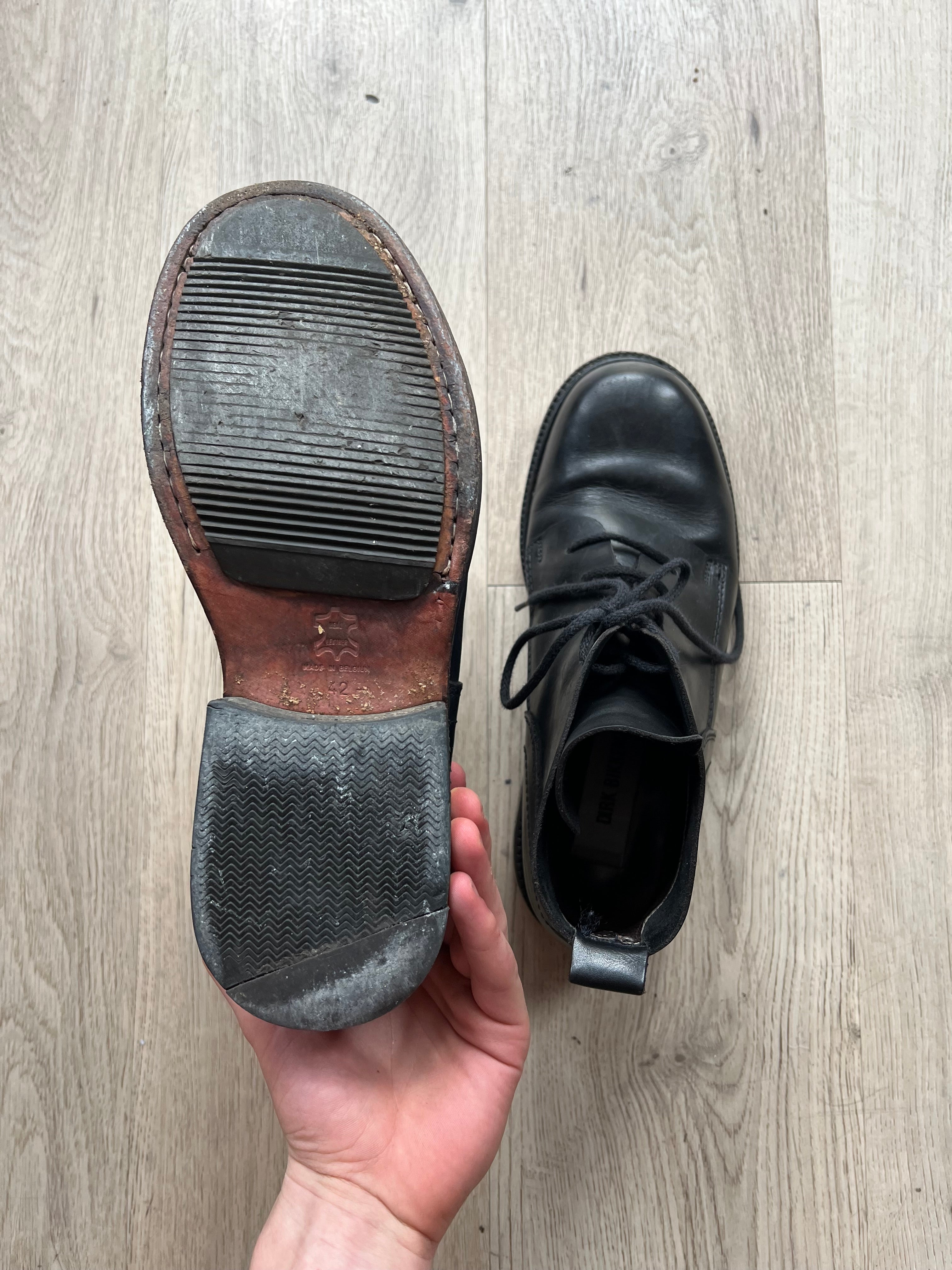 Dirk Bikkembergs metal heel Boots