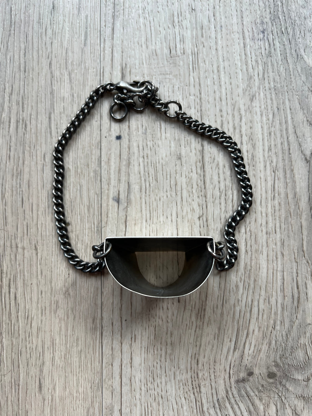 Dirk Bikkembergs Metal ring Tie-Holder Necklace