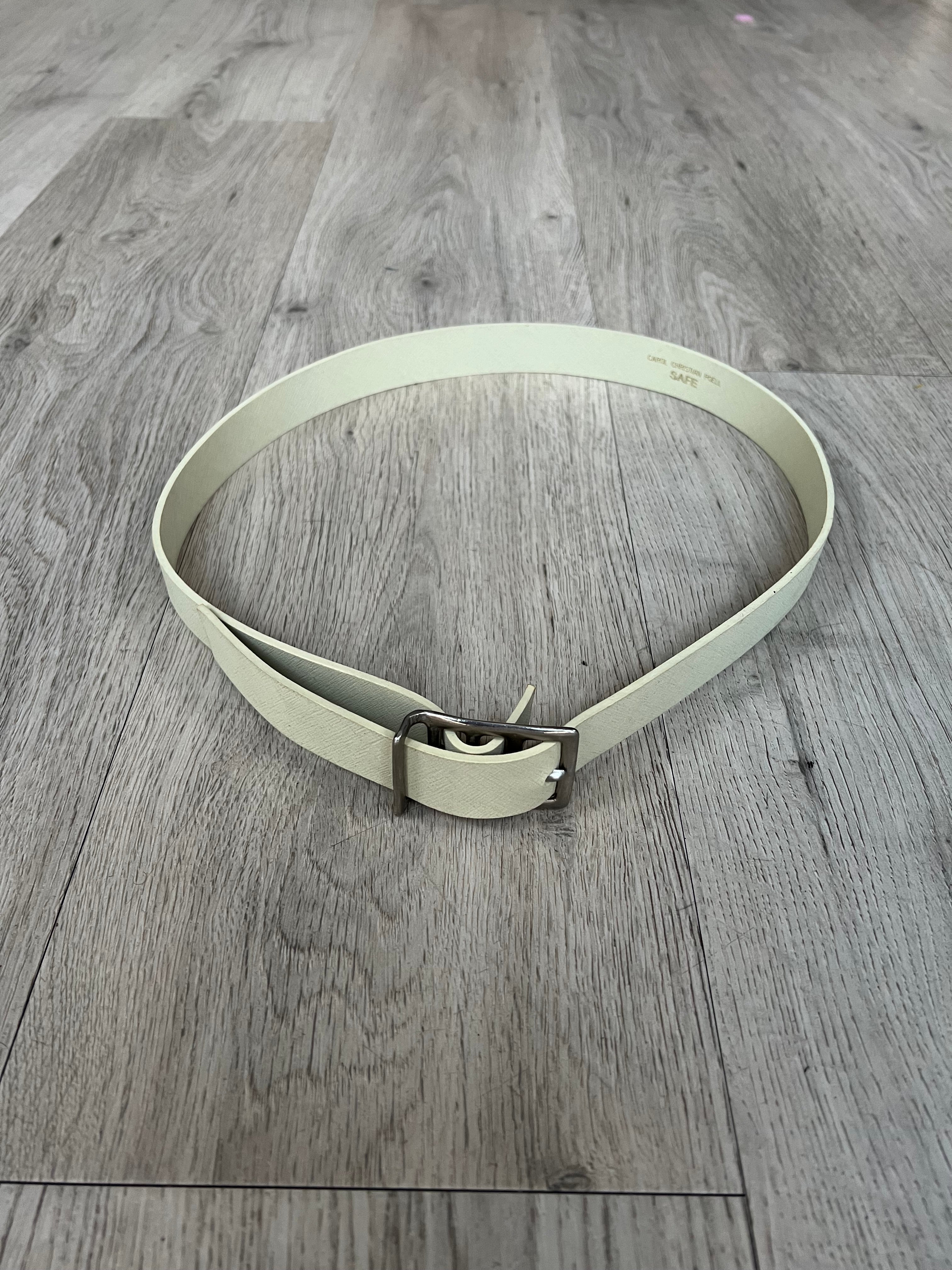 Carol Christian Poell Rubber belt