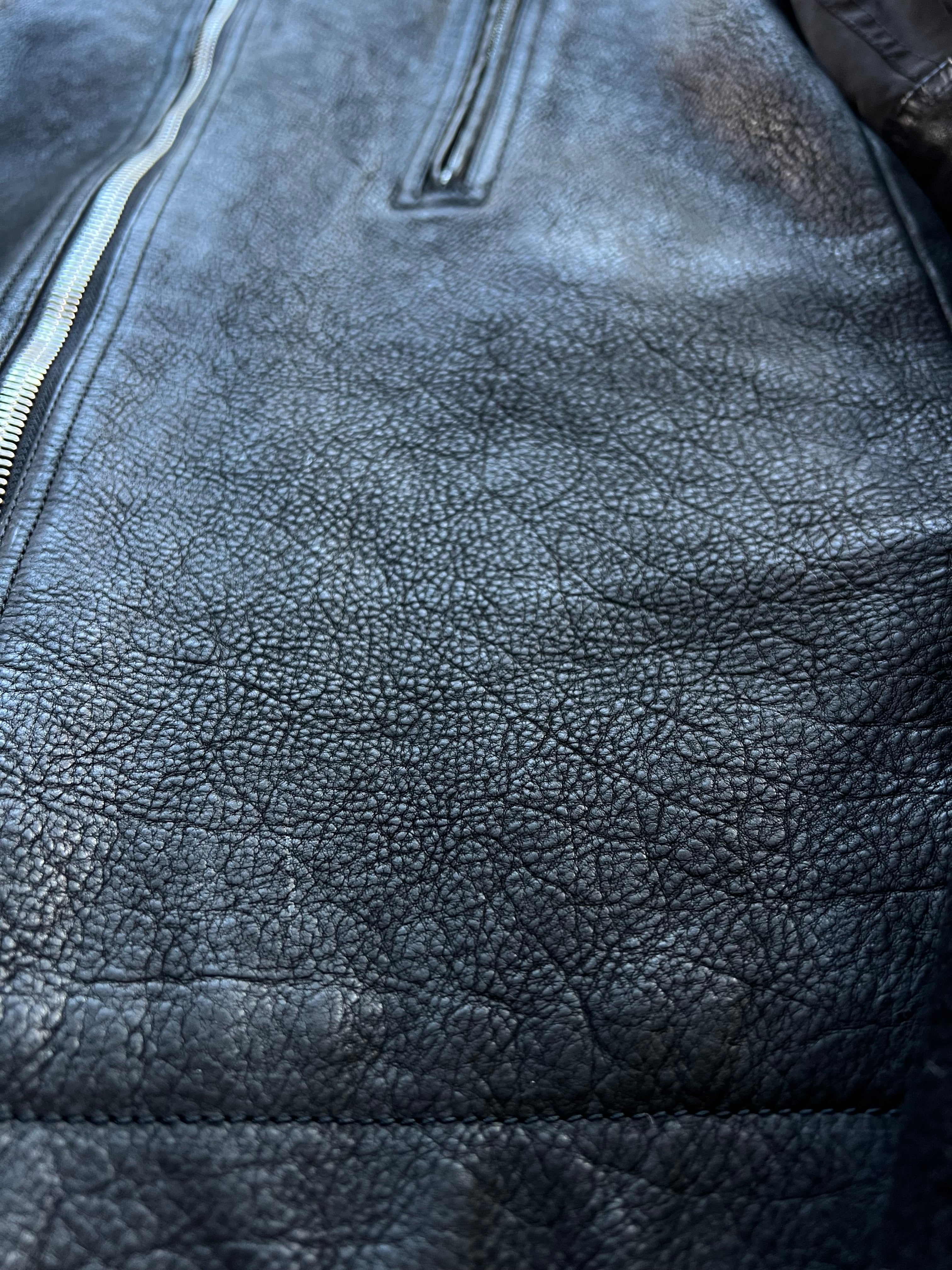 Rick Owens Down Filled leather Jacket