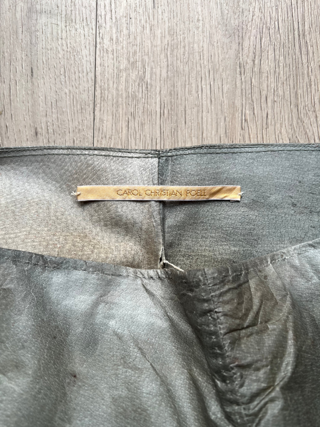 Carol Christian Poell Pig Skin skirt