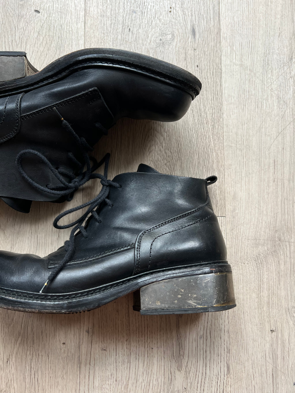 Dirk Bikkembergs metal heel Boots