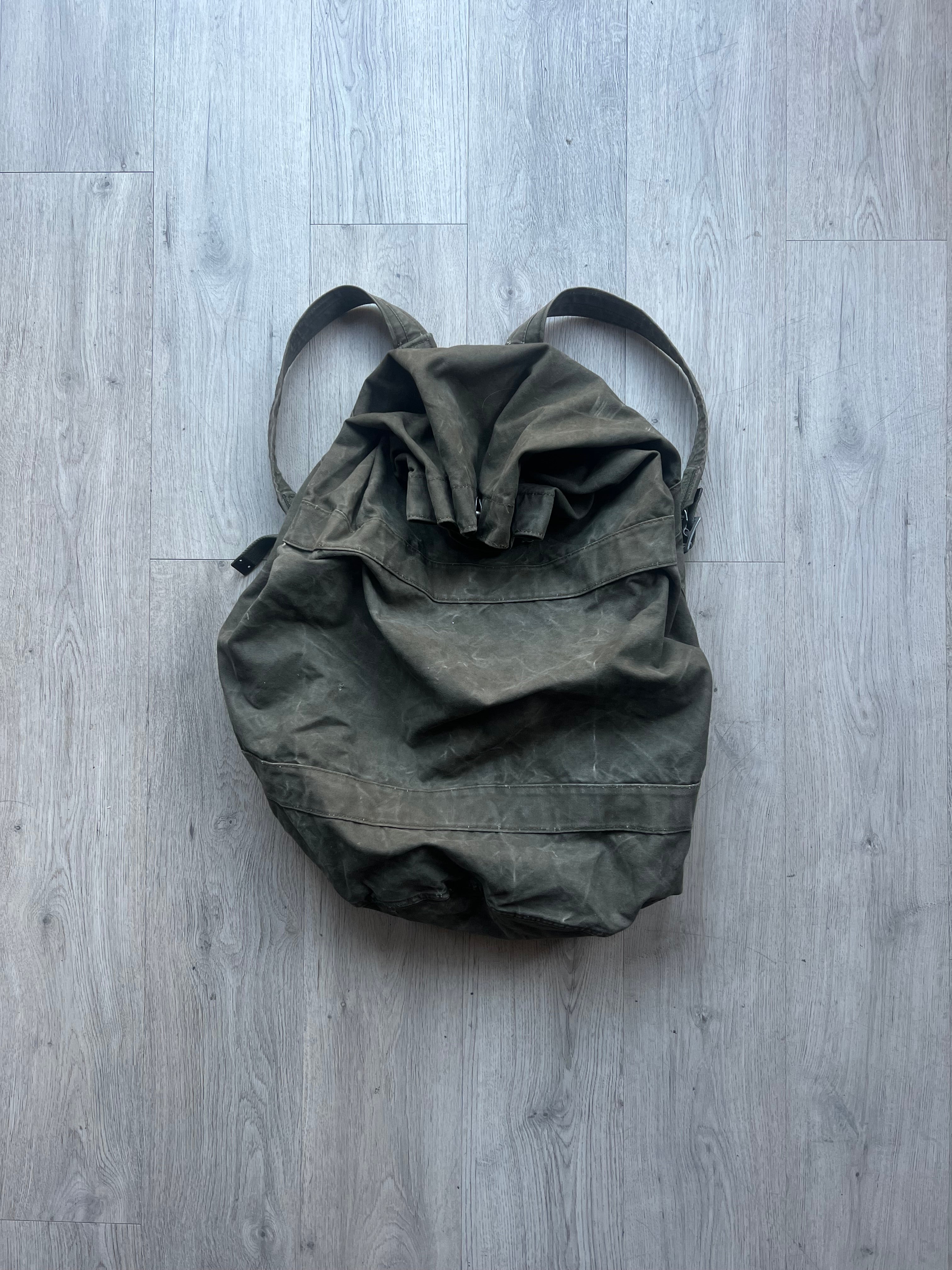 Vintage German Military Backpack "Seesack"