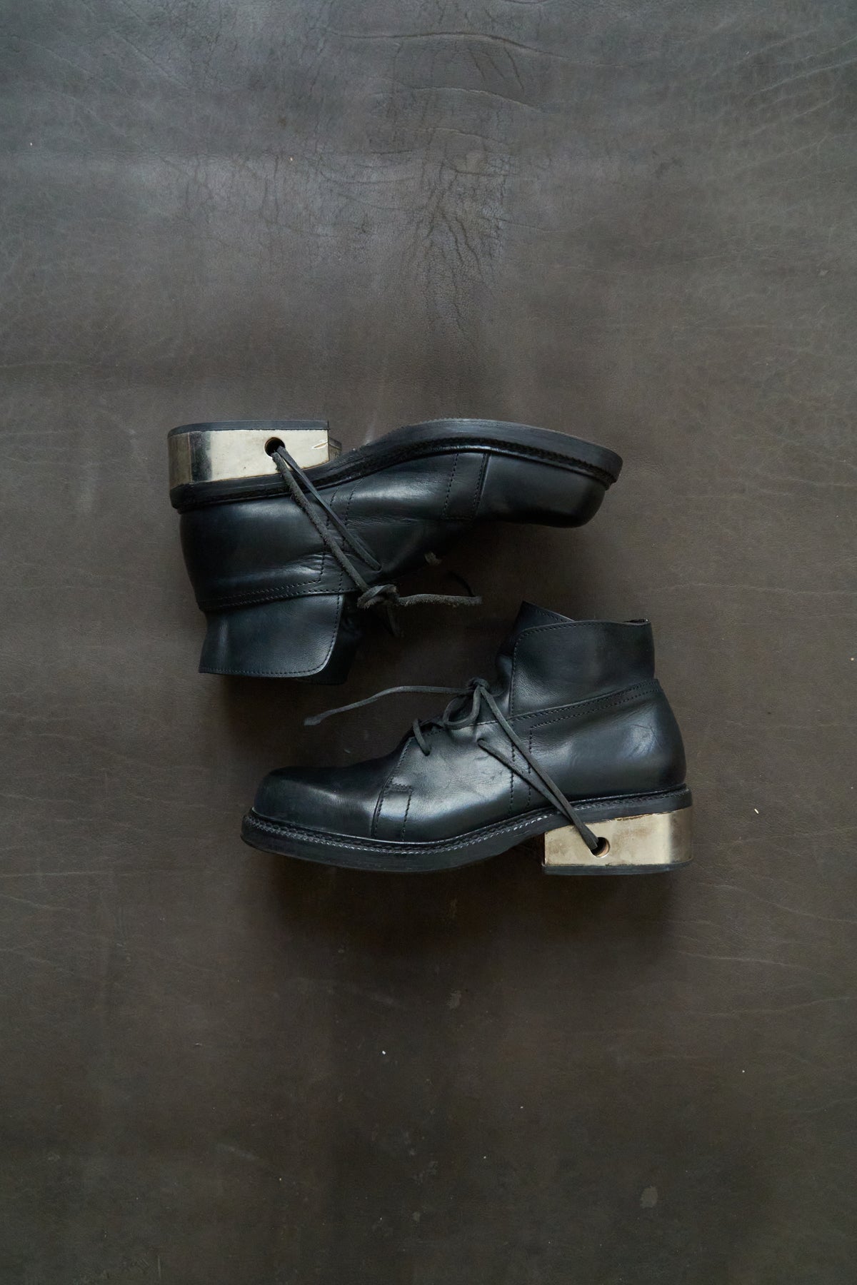 Dirk Bikkembergs Metal Heel Boots