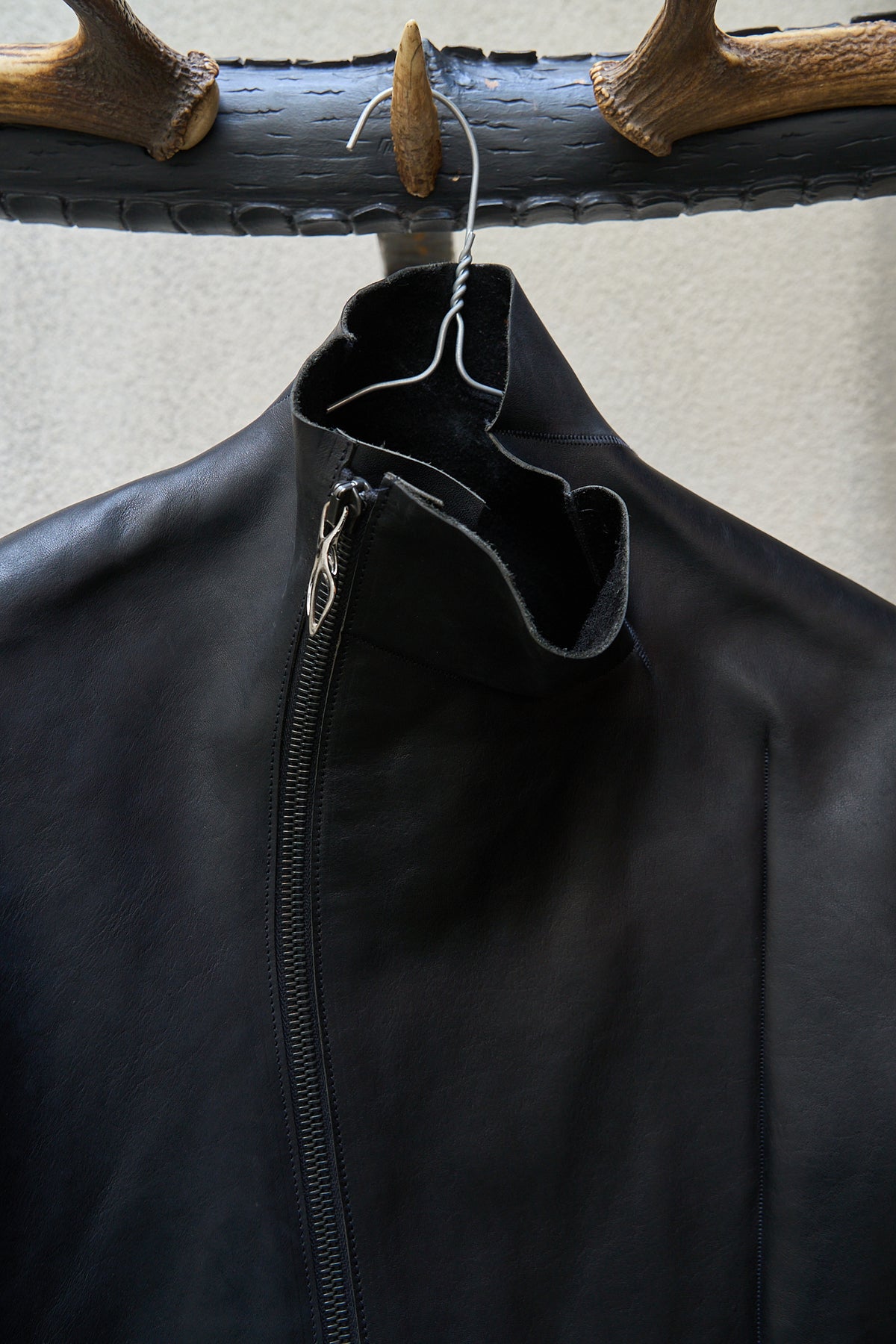 Leon Emanuel Blanck Distortion Horse Leather Jacket LJ
