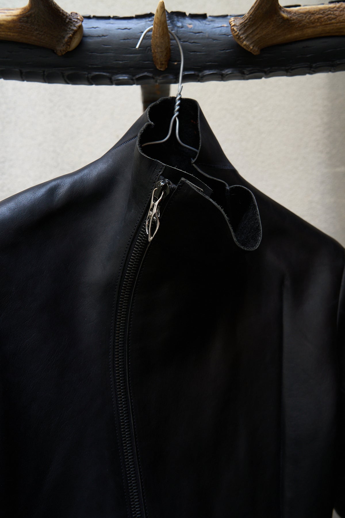 Leon Emanuel Blanck Distortion Horse Leather Jacket LJ